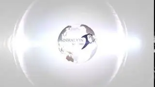 Spinning Globe Logo Reveal