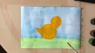 #60. "Цыплёнок". Рисуем с детьми 3-4 лет.