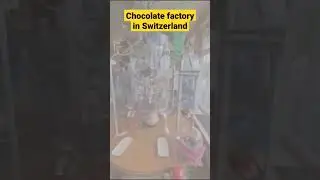 Chocolate Factory in Switzerland #shorts