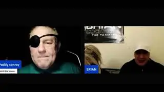 Brian & Paddy’s first chat live
