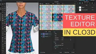 CLO3D Texture Editor - How To