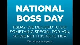 Dymin Systems - National Boss Day