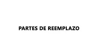 Partes de Reemplazo - Respiradores Reutilizables 9000 Moldex