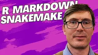 Use r markdown in your snakemake pipeline!