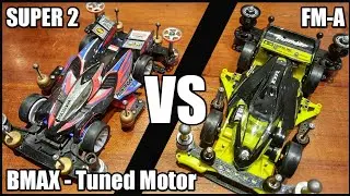 FMA Versus Super 2! BMAX - Tuned Motor [Mini 4wd / ミニ四駆]