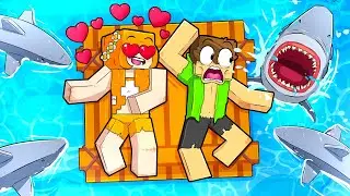 STRANDED AT SEA with CRUSH in Minecraft!