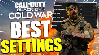 THE BEST SETTINGS IN BLACK OPS COLD WAR! (Sensitivity, FOV, Aim Assist & More!)