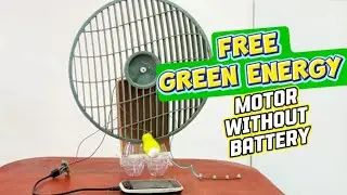 FREE ENERGY | Simple Electronic Project Design | Easy Innovation Ideas Science Project