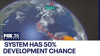 Tropics update: 50% chance for system in Caribbean to develop