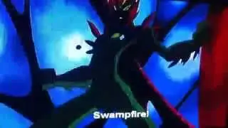 Ben 10 Alien Force Swampfire(Methanosian) Transformation