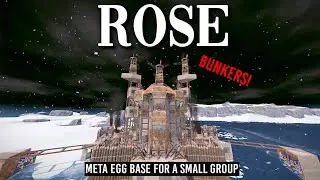 The ROSE  - SMALL TANKY EGG BASE | Open Core / Bunkers / Funnel Wall