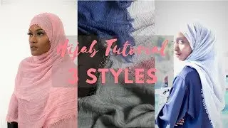 3 Simple Maxi Hijab Tutorial