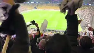 Real Madrid Fans Reaction To Vinicius Goal Champion League Final 2024