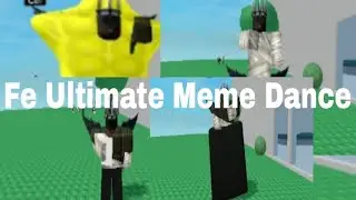 Roblox Fe Script Showcase | Fe Ultimate meme dance | Fluxus and Hydrogen