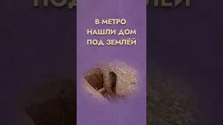 Дом под землей на станции Боровицкая  #метро