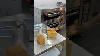 2 Deck Oven With Bread Slicer | Bakery Equipments | Bread, Bun, Rusk Factory Making Process 