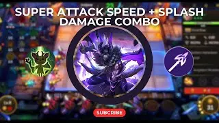 Super Attack Speed  Lancer Combo Synergy | Magic Chess Gameplay