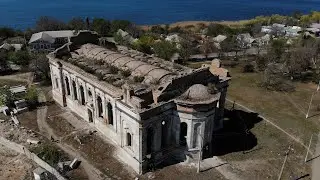 Руины собора Успения Пресвятой Богородицы в селе Лиманское / ТАЙМЕР