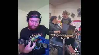 Megadeath at school #guitar #metalheads #megadeth #davemustaine #thrashmetal #guitarcover #metal