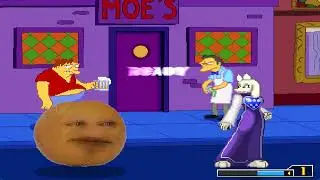 mugen annoying orange vs toriel