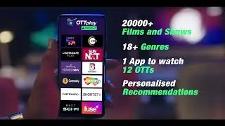 OTTplay Premium | 1 App to Watch 12 OTTs | 