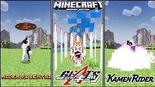 Best Tokusatsu Addon For Minecraft PE/Bedrock 1.21
