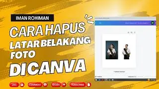 Cara hapus latar belakang foto di canva