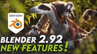 Blender 2.92 Now released | New features and updates❤️