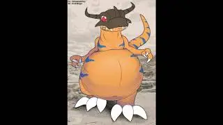 Greymon inflation loop (With belly move)