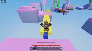 A speed hacker called me a hacker (Roblox Bedwars)