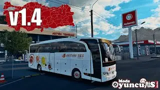 ETS 2 - 150 OyuncuyusBis-Map v1.4 | Erken Erişimde | Artvin-Hopa-Rize Seferi #ets2 #oyuncuyusbismap