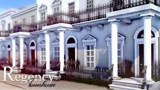 Historically Accurate Regency Townhouse  🌼 🐝 | The Sims 4 | Speed Build | No CC + Download Links