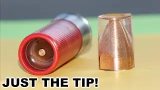 Spot Welder Tip Shotgun Slug -  Tested!