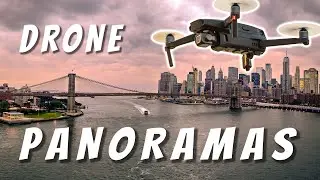 Drone PANORAMA PHOTOS - all you need to know - explained on DJI Mavic 2 Pro