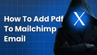 add pdf to mailchimp email