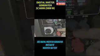 Senci Generator SC6000i | Digital  invertor technology | Portable Generator | Power cut solution