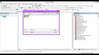ArcGIS ArcToolbox Oluşturmak (Add Toolbox)