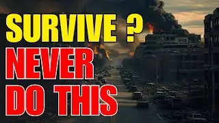SURVIVAL 101 – NEVER do this… if you want to SURVIVE what’s COMING