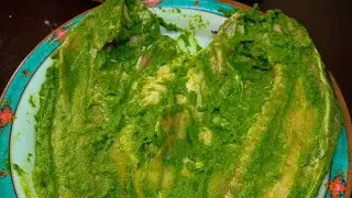 GreenChilly Pomfret Thava fry /ആവോലി തവ / Pomfret Grill / പച്ചമസാലയിൽ ആവോലി 🐟