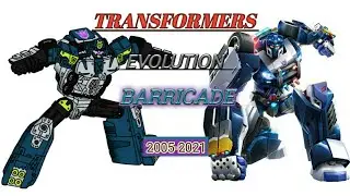 BARRICADE: Evolution in Cartoons, Movies and Video Games (2005-2021) | Transformers