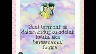 Kata kata angga dan amanda