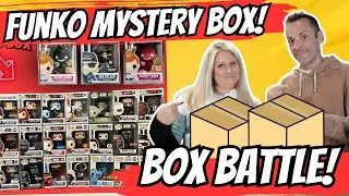 Another dramatic FUNKO Pop MYSTERY box BATTLE unboxing! Who wins this round?