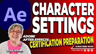 34 After Effects Certification Preparation - Character 