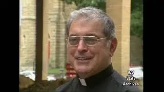 Sacred Heart School Addition, Father Ed  Sadie WCHS 7 7 1987