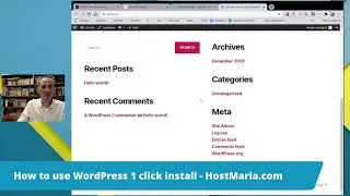 How to install WordPress at your StackCP Cloud Hosting dashboard - 1 click installs - HostMaria.com
