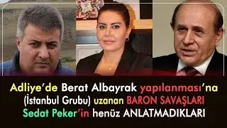 Sedat Peker'in anlatmadıkları. Berat Albayrak yapılanması’na (İst Grubu) uzanan BARON SAVAŞLARI.
