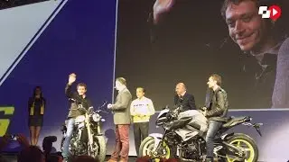EICMA 2015 - Rossi y Lorenzo desvelan las nuevas Yamaha