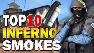 TOP 10 SMOKES FOR INFERNO | CS2