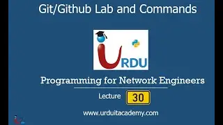 Programming for Network Engineers Lecture 30 (GIT Commit , Update, pull , Push)