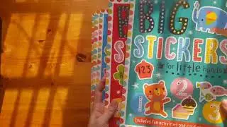 Big sticker for little hands